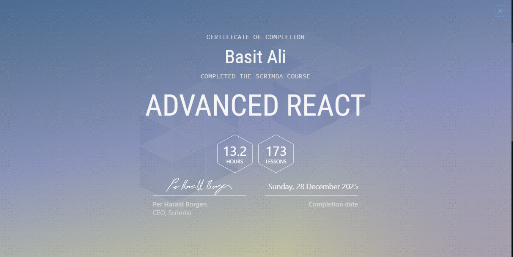 Advanced React