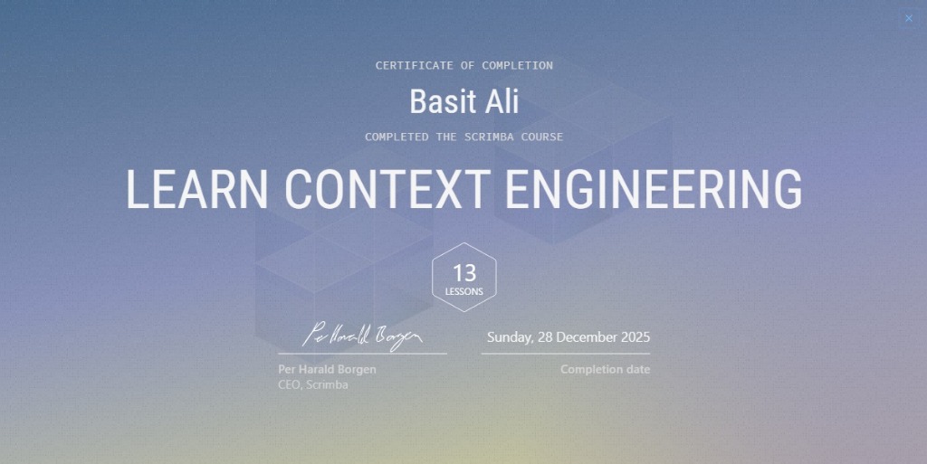 Learn Context Engineering